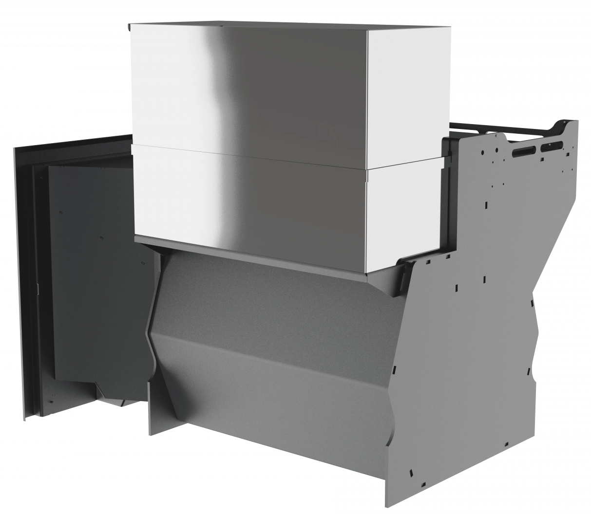 Банный камин 800, сталь фото в Уфе