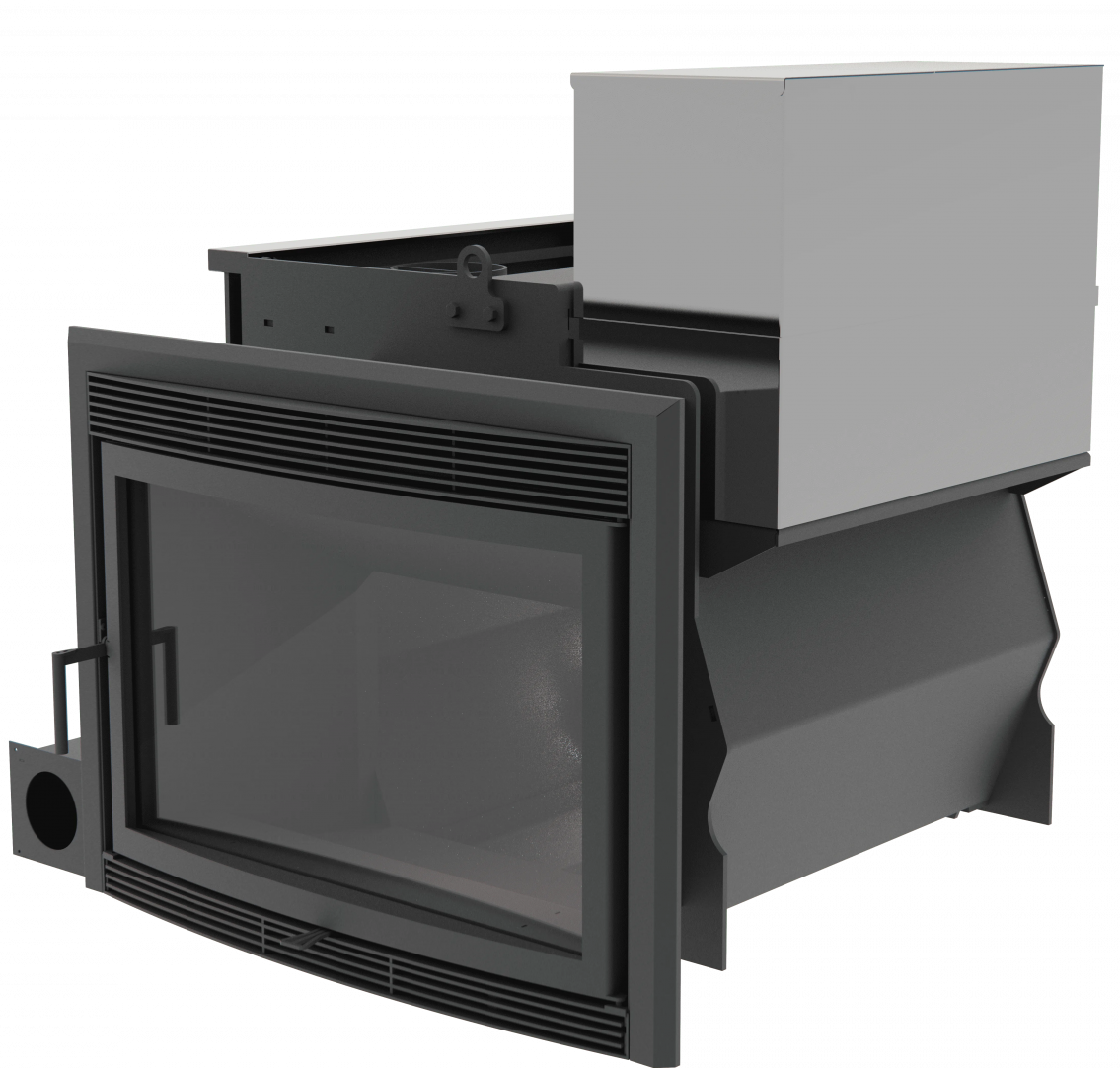 Банный камин 800, сталь фото в Уфе