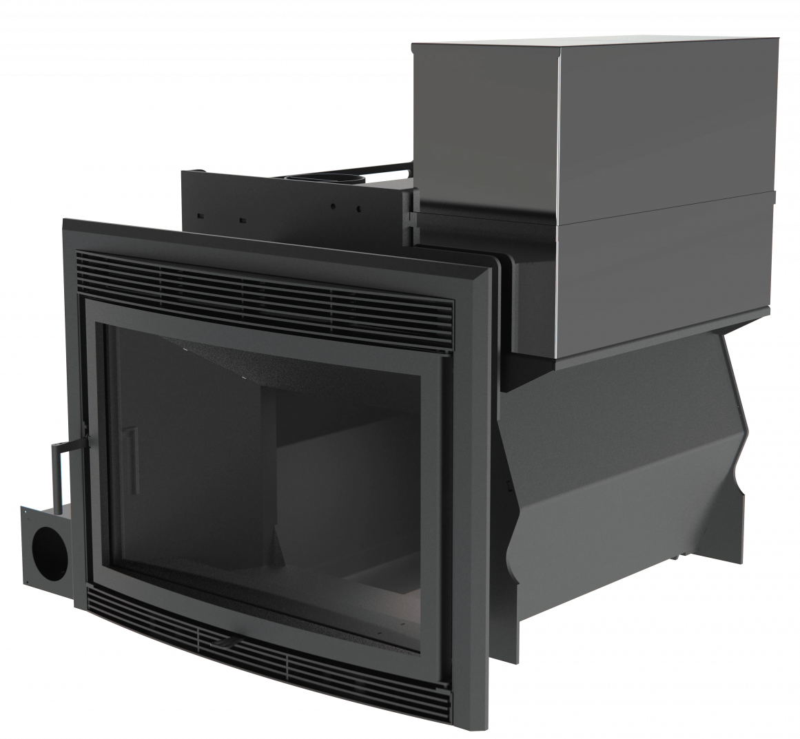 Банный камин 500, сталь+СВО фото в Уфе