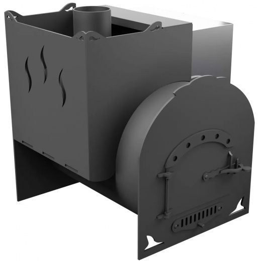 Печь Горыныч Мини, каменка с левой стороны фото в Уфе