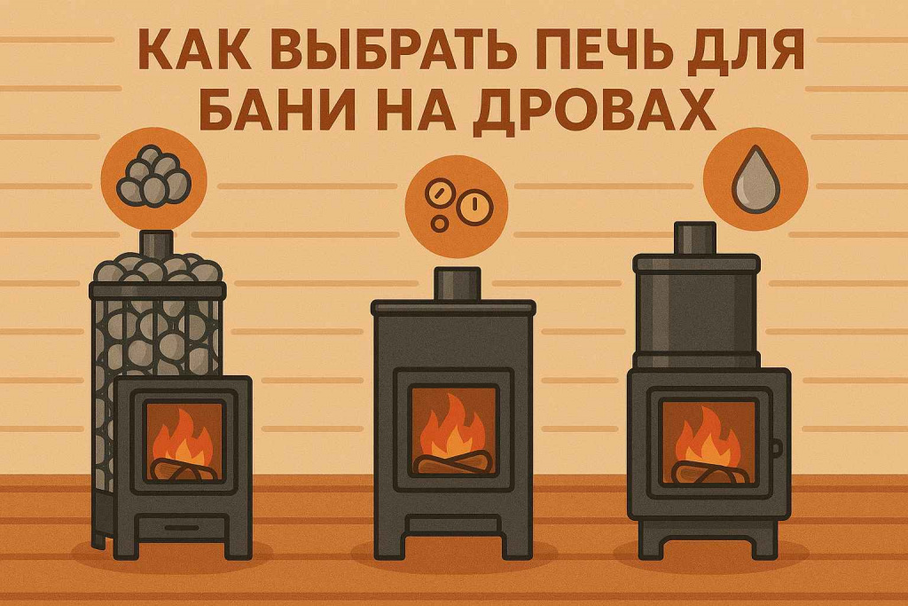 Ключевые характеристики печей для бани на дровах Ключевые характеристики печей для бани на дровах